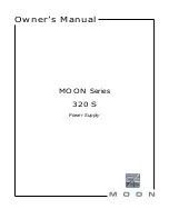 Simaudio MOON 320S Owner'S Manual preview