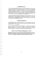 Preview for 3 page of Simaudio moon av series Owner'S Manual