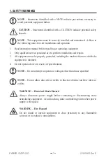 Preview for 3 page of Simco-Ion 4002315 Installation And Operating Instructions Manual