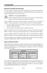 Preview for 5 page of Simco-Ion 4002315 Installation And Operating Instructions Manual