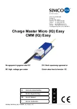 Simco-Ion CMM (IQ) Easy Manual preview