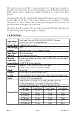 Preview for 5 page of Simco-Ion Ioncell Installation And Operating Instructions Manual