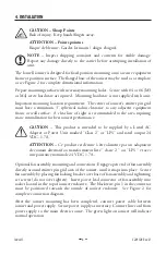 Preview for 6 page of Simco-Ion Ioncell Installation And Operating Instructions Manual