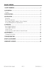 Preview for 2 page of Simco-Ion IQ Power HL Installation And Operating Instructions Manual