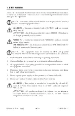 Preview for 3 page of Simco-Ion IQ Power HL Installation And Operating Instructions Manual