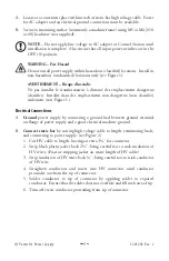 Preview for 8 page of Simco-Ion IQ Power HL Installation And Operating Instructions Manual