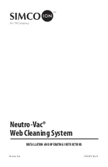 Simco-Ion Neutro-Vac Installation And Operating Instructions Manual preview