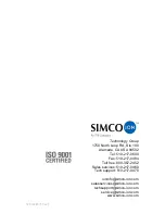 Предварительный просмотр 34 страницы Simco 6422e User Manual