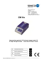 Preview for 1 page of Simco CM lite User Manual