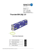 Предварительный просмотр 1 страницы Simco ThunderION2.0 User Manual