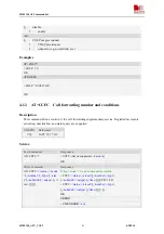 Предварительный просмотр 42 страницы SimCom SIM5350 Command Set