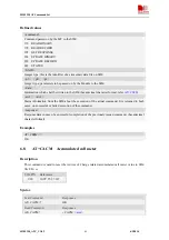 Предварительный просмотр 66 страницы SimCom SIM5350 Command Set