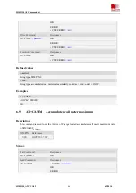Предварительный просмотр 67 страницы SimCom SIM5350 Command Set
