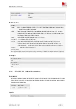 Предварительный просмотр 73 страницы SimCom SIM5350 Command Set