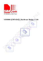 Предварительный просмотр 1 страницы SimCom SIM800L Hardware Design