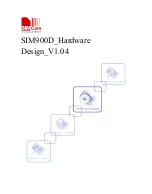 Preview for 1 page of SimCom SIM900D EVB Hardware Design