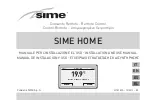 Предварительный просмотр 1 страницы Sime 8092280 Installation And Use Manual