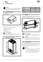 Preview for 20 page of Sime 8110470 Installation And Maintenance Manual