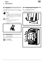 Предварительный просмотр 40 страницы Sime 8112547 Supplementary User, Installation And Servicing Instructions