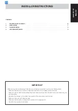Sime AQUA 30 BF INOX Manual preview