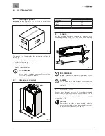 Предварительный просмотр 11 страницы Sime Brava One 25 OF ErP Installation And Maintenance Manual