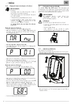 Preview for 58 page of Sime Brava One 40 BF Installation And Maintenance Manual