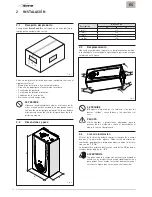 Preview for 10 page of Sime BRAVA One HE 25 Installation And Maintenance Manual