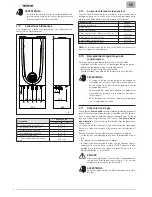 Preview for 12 page of Sime BRAVA One HE 25 Installation And Maintenance Manual