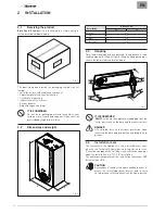 Preview for 62 page of Sime BRAVA One HE 25 Installation And Maintenance Manual