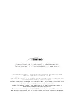 Preview for 108 page of Sime BRAVA One HE 25 Installation And Maintenance Manual