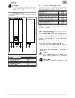 Preview for 12 page of Sime Brava Slim 25 BF Installation And Maintenance Manual