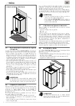 Предварительный просмотр 12 страницы Sime BRAVA SLIM 40 BF Installation And Maintenance Manual