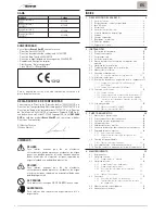 Preview for 2 page of Sime Brava Slim BF Installation And Maintenance Manual