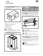 Preview for 74 page of Sime Brava Slim BF Installation And Maintenance Manual