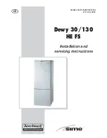 Sime Dewy 130 HE FS Installation And Servicing Instructions preview