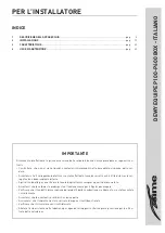 Preview for 3 page of Sime Dewy Equipe P100 Box Manual