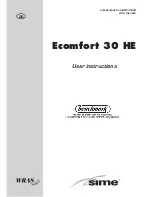 Preview for 33 page of Sime ECOMFORT 30 HE Installation And Servicing Instructions