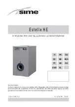 Sime Estelle HE 4 Installation And Maintenance Manual preview