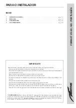 Preview for 49 page of Sime Format 25 Installer'S Instructions