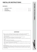 Preview for 73 page of Sime Format 25 Installer'S Instructions