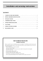 Preview for 3 page of Sime FORMAT 34E BF Manual