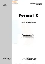 Предварительный просмотр 1 страницы Sime Format C Series User Instructions