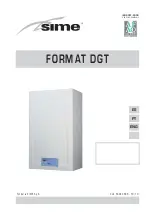 Sime FORMAT DGT 25 BF Installer'S Instructions preview