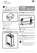 Preview for 60 page of Sime GO 18 BF G20 User, Installation And Servicing Instructions