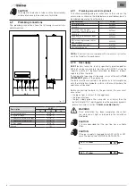 Preview for 62 page of Sime GO 18 BF G20 User, Installation And Servicing Instructions