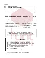 Preview for 2 page of Sime Green Planet I-HE 35 MF User And Installation Instructions Manual