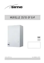 Sime Murelle 25/55 OF ErP Installer'S Instructions предпросмотр