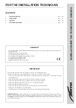 Preview for 35 page of Sime MURELLE EQUIPE 100 BOX ErP Manual