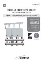 Предварительный просмотр 1 страницы Sime MURELLE EQUIPE 220 ErP Installation And Servicing Instructions