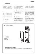 Предварительный просмотр 9 страницы Sime Murelle Green Planet 110 HE I Installation, Use And Service Instructions